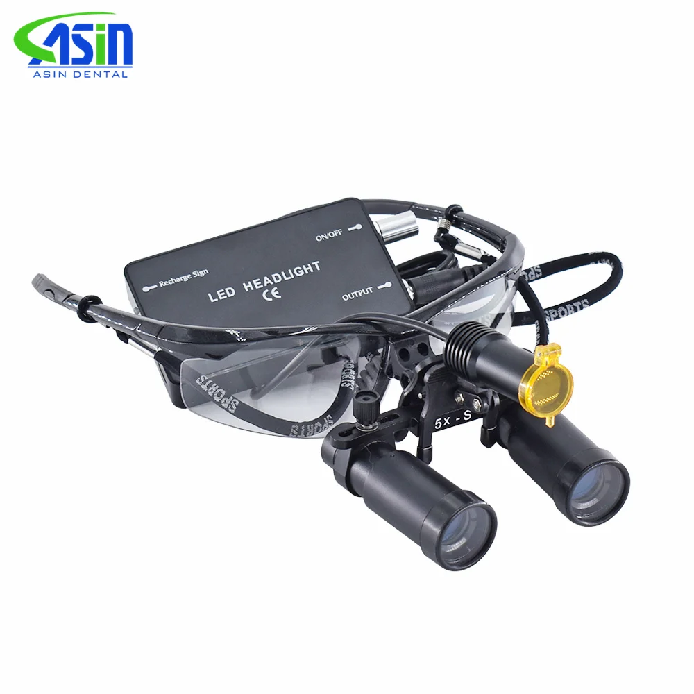 4X 5X 6X 8X 6x Dental Loupes Binnocular Magnifying Glass Medical Magnifier Surgical Loupe Dentist Tools Surgery Dentistry