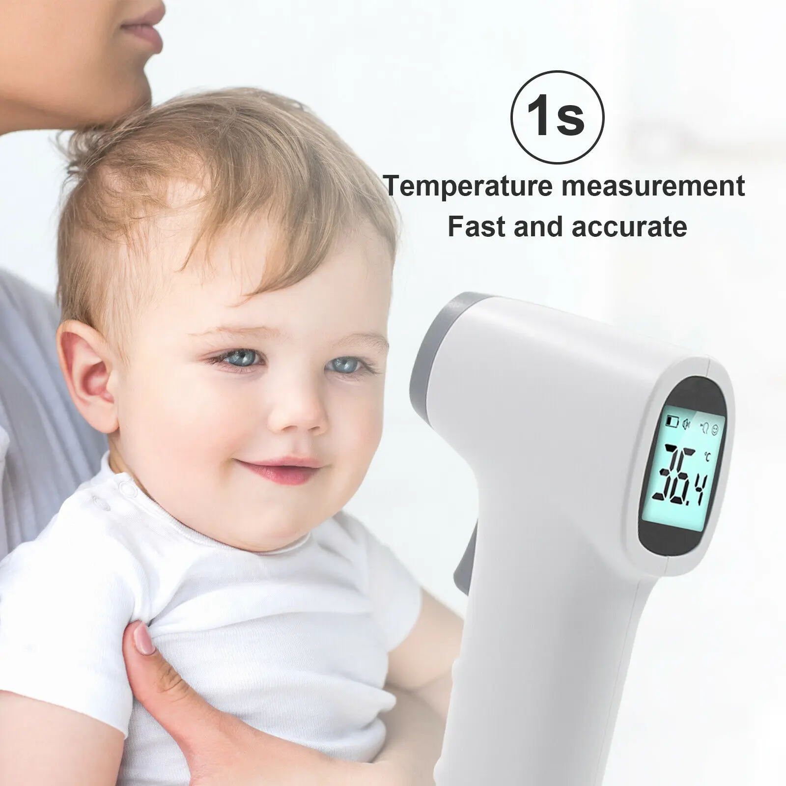 CONTEC CMS5200 Touch Screen Patient Monitor NIBP SPO2 TEMP PR Vital Signs Monitor Thermometer