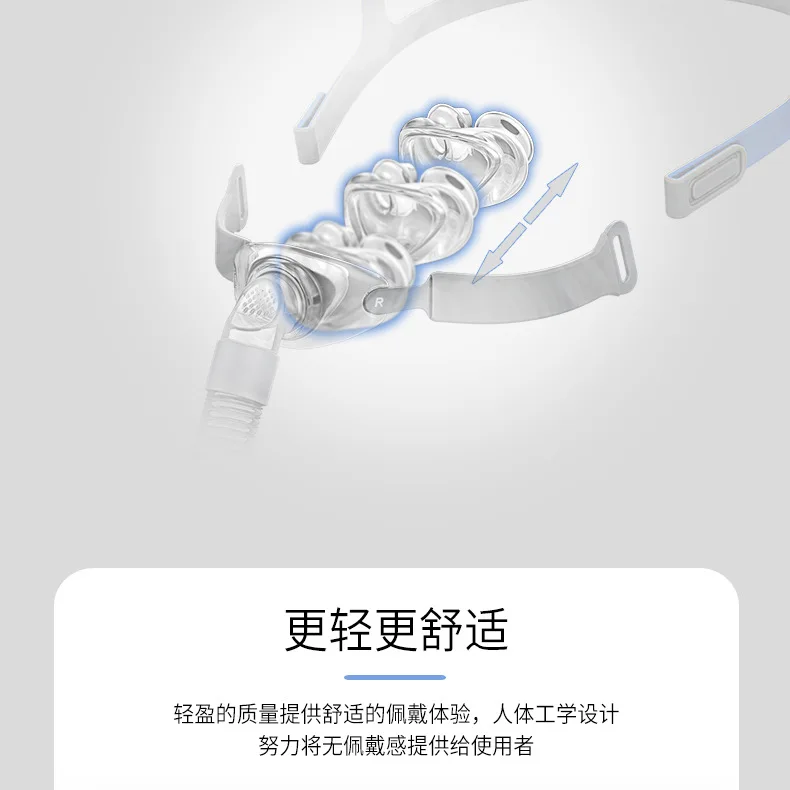 KLZ Ventilator Nasal Mask Nasal Pillow with SML Nose Pads B*C-P2 Breath Adult Respirator Universal Nasal Plug Stop Snoring Sleep