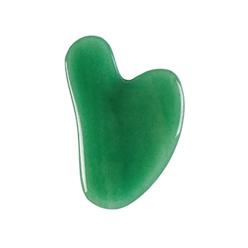 Pink Crystal Jade Massage Face Eyes Scraping Portable Resin Cooling Sensation Rose Quartz Tightening Anti-Wrinkle Beauty