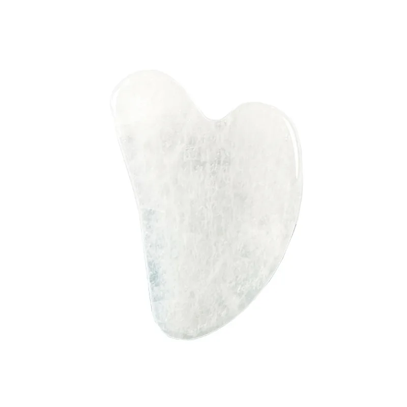 Pink Crystal Jade Massage Face Eyes Scraping Portable Resin Cooling Sensation Rose Quartz Tightening Anti-Wrinkle Beauty