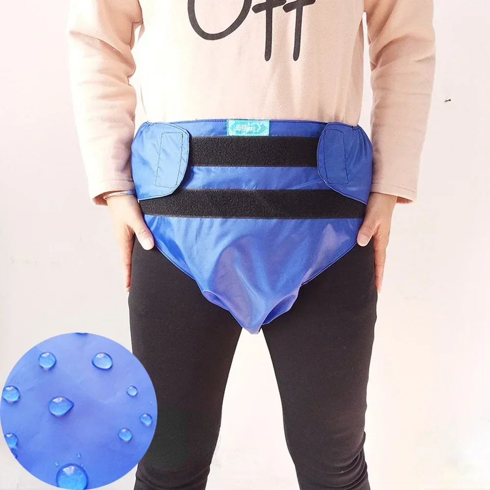 Patient Adult Washable Diaper Cloth Incontinence Elder Waterproof Diaper Pant Reusable Super Absorbent Breathable Leakage Proof