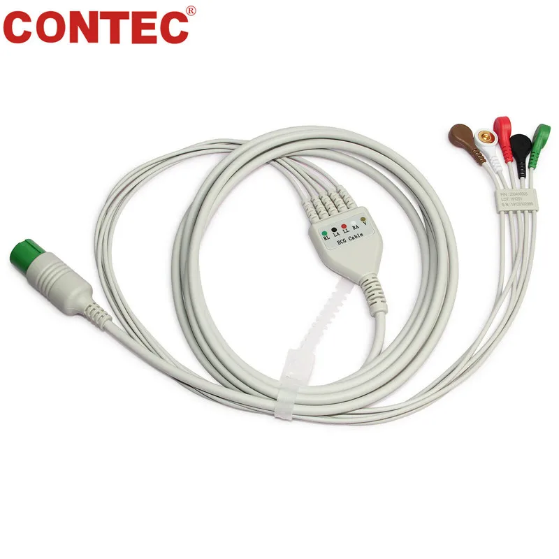 CONTEC Capnograph Etco2 Veterinary VET Vital Signs Patient Monitor Multi-Parameters With Thermal printer, IBP Included
