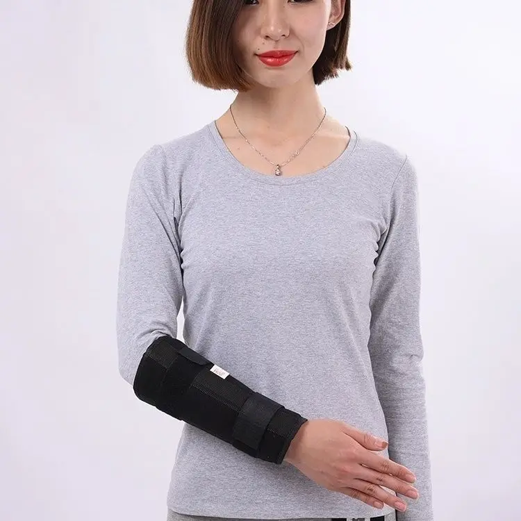1pc Forearm Support Splint Brace Wrist Brace Protective Cover Postoperative Rehabilitation Sports Arm Injuries Sprain Care Tools