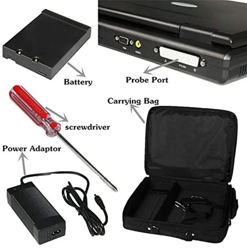 Contec Veterinary Ultrasound Scanner Laptop for Horse Equine Cow Sheep Dog Cat - Multiple Probe Types