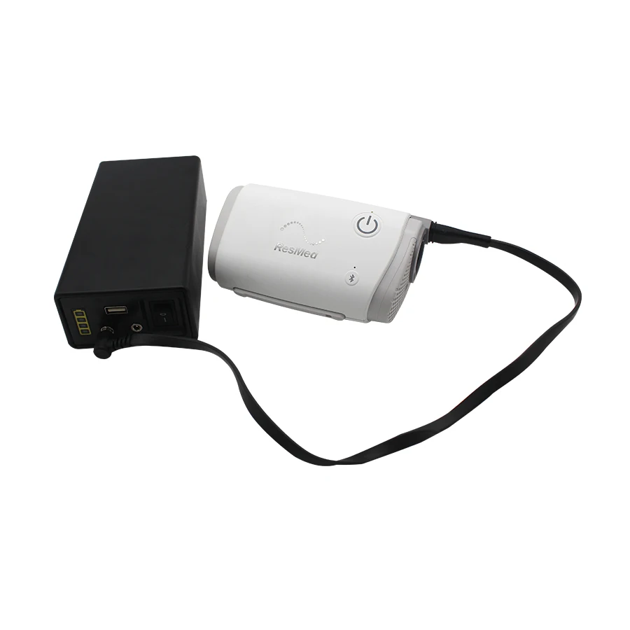 CPAP Battery Cord Cable DC5521 Plug Supply For AirMini Machine Travelling on Airplane Train Vehicle Vacation Holiday