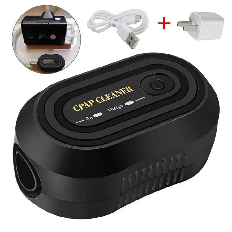 Portable CPAP Cleaner & Sanitizers Ozone Sterilizer Household APAP BiPAP Mask Tubing Cleaning Solution Ozone Ionizer