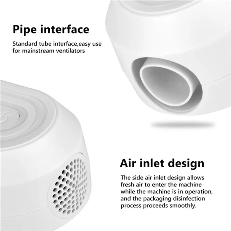Portable CPAP Cleaner & Sanitizers Ozone Sterilizer Household APAP BiPAP Mask Tubing Cleaning Solution Ozone Ionizer