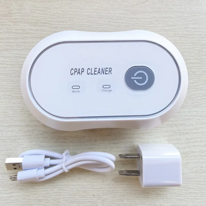 Portable CPAP Cleaner & Sanitizers Ozone Sterilizer Household APAP BiPAP Mask Tubing Cleaning Solution Ozone Ionizer