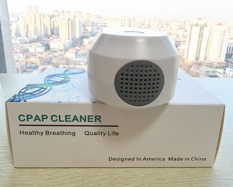 Portable CPAP Cleaner & Sanitizers Ozone Sterilizer Household APAP BiPAP Mask Tubing Cleaning Solution Ozone Ionizer