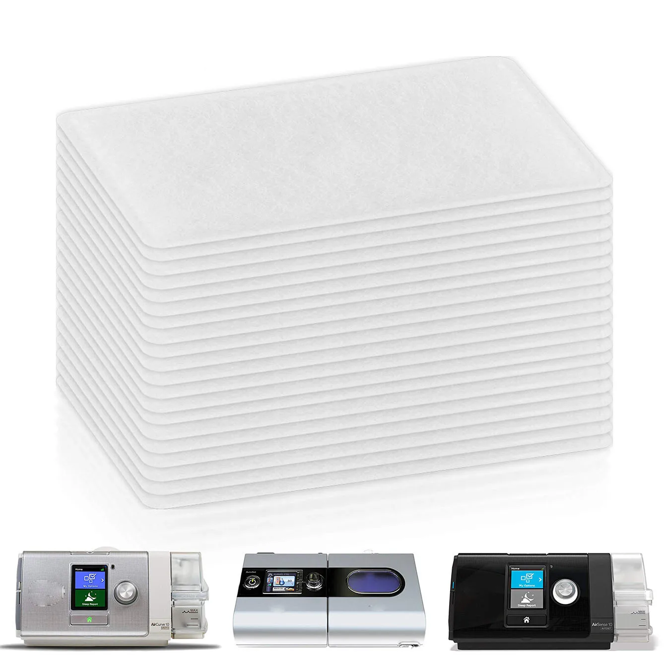 CPAP Replacement Filter Cotton Compatible AirSense S11 S10 Sleep Apnea Machine Dust Filter Membrane Screen Spare Accessory