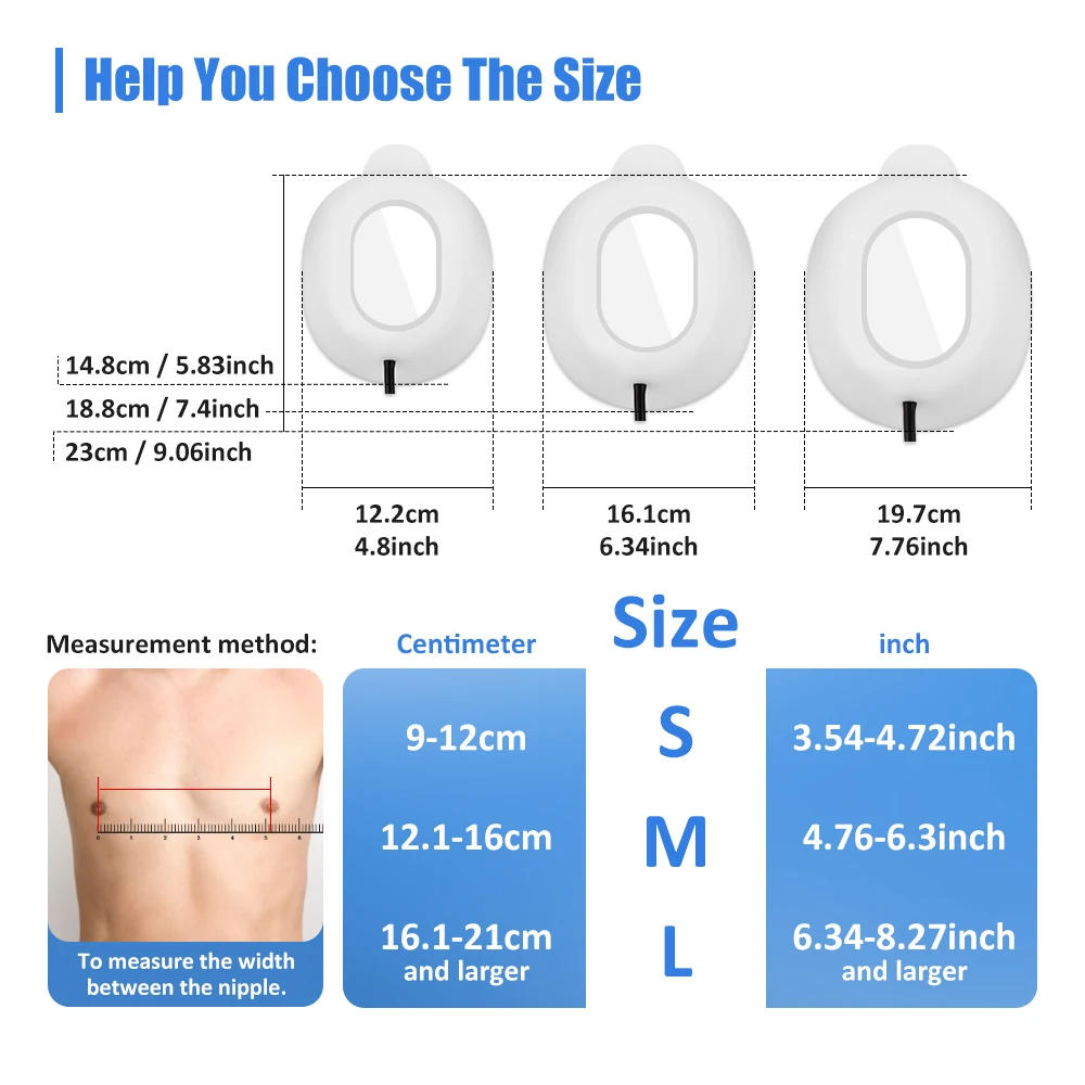 Pectus Excavatum Vacuum Bell,Pectus Excavatum Orthosis Brace,Sternal Depression Support Sunken Chest-Physical Chest Correction