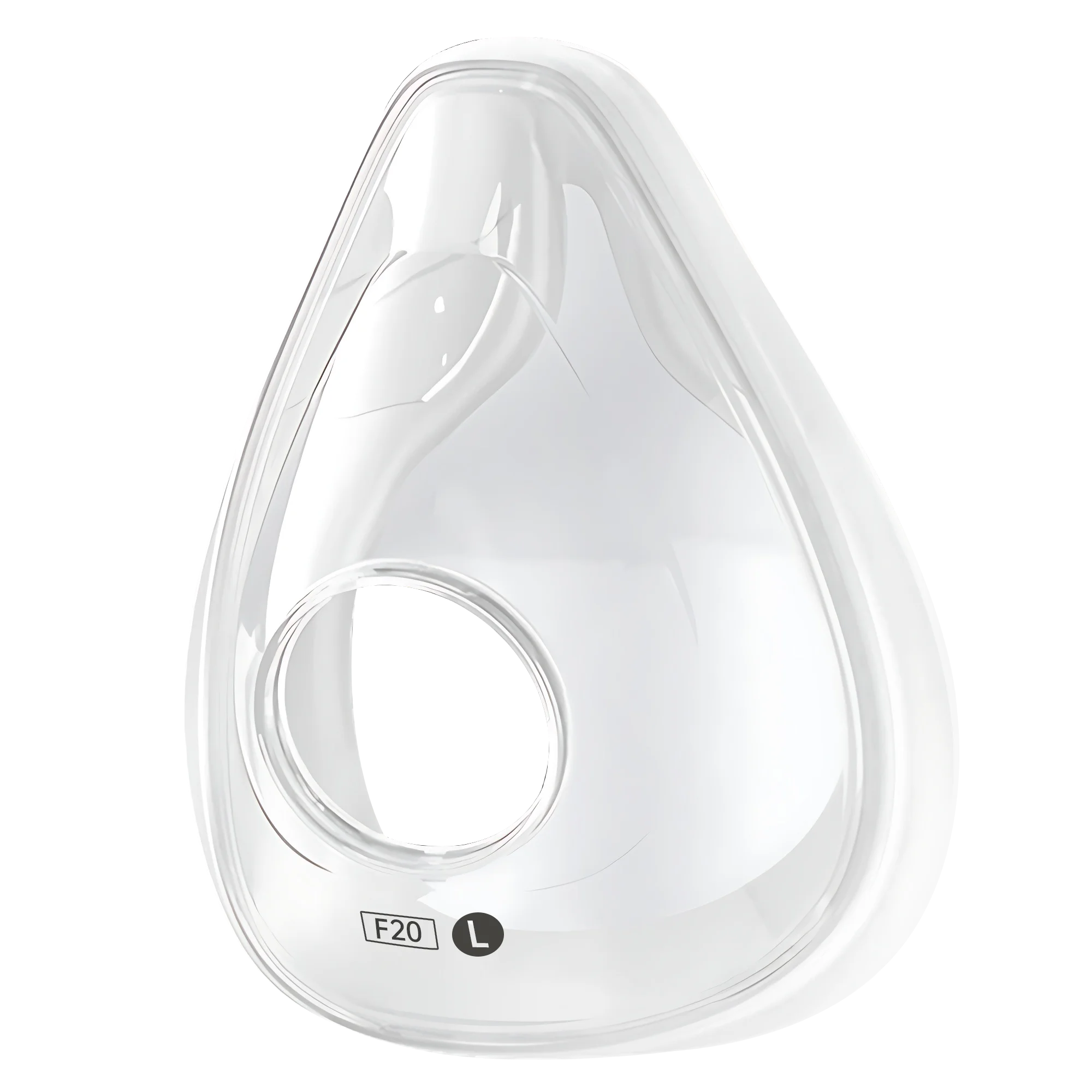 Compatible Replacement Silicone Cushion for ResMed AirFit F20 Full Face Mask, Soft Seal Pad for CPAP Mask, S/M/L Sizes