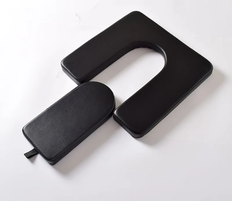 U‑Shape Wheelchair Commode Seat Cushion Removable Leather Toilet Opening Pad for Elderly Disabled Care