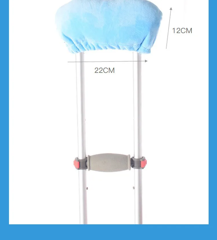 Crutch Underarm Replacement Pad Soft Axillary Pillow Cushion Cover Crutch Accessory Walking Aid Pad  Elderly