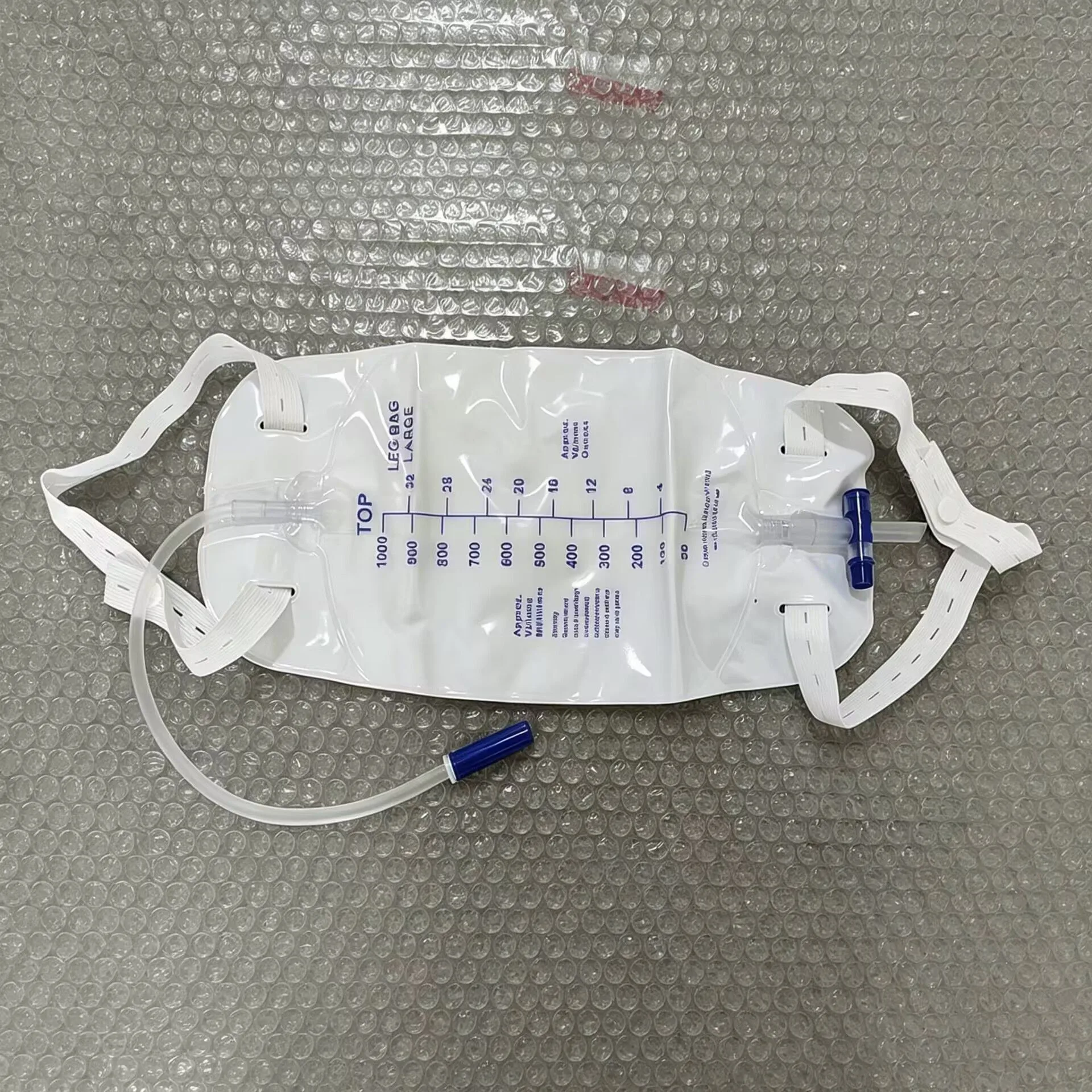 10Pcs Leg Urinary Drainage Bag 750ml 1000ml Portable Urine Collection Bag Individually Packed for Elderly Incontinence Care