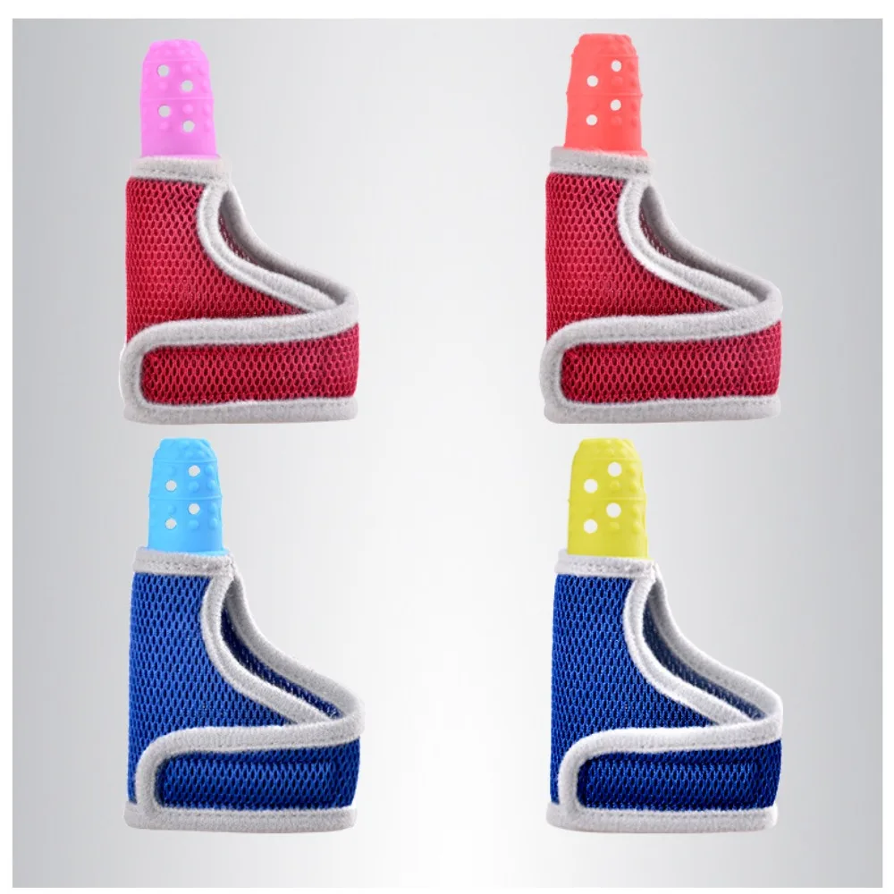 New Model Baby Silicone Teeth Grinding Finger Cover Breathable Thumb Cover Teether Child Anti Biting Hands Sensory Comfort