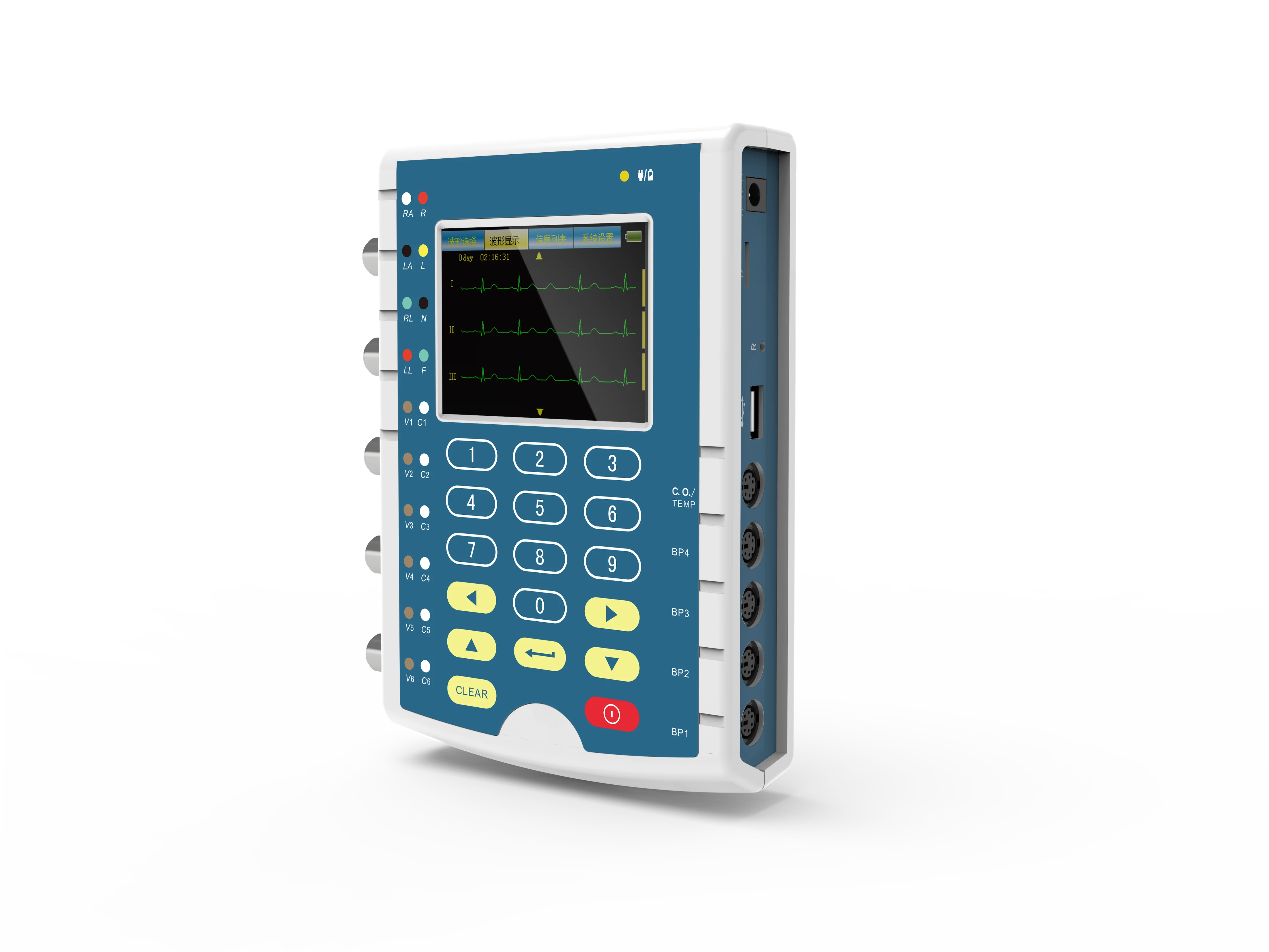 Contec Multi Parameter MS400 Patient Simulator ECG IBP Temperature Patient Simulator