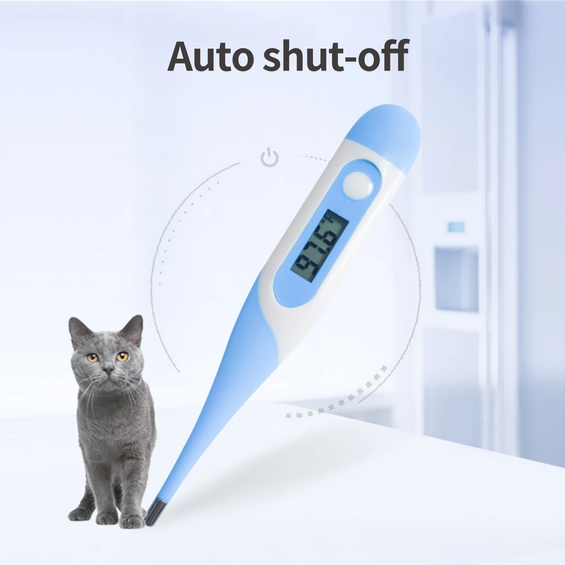 CONTEC  Human/VET Use  Digital Thermometer Soft Head Temperature Probe Baby Infant Child & Veterinary T15S/ T15S VET