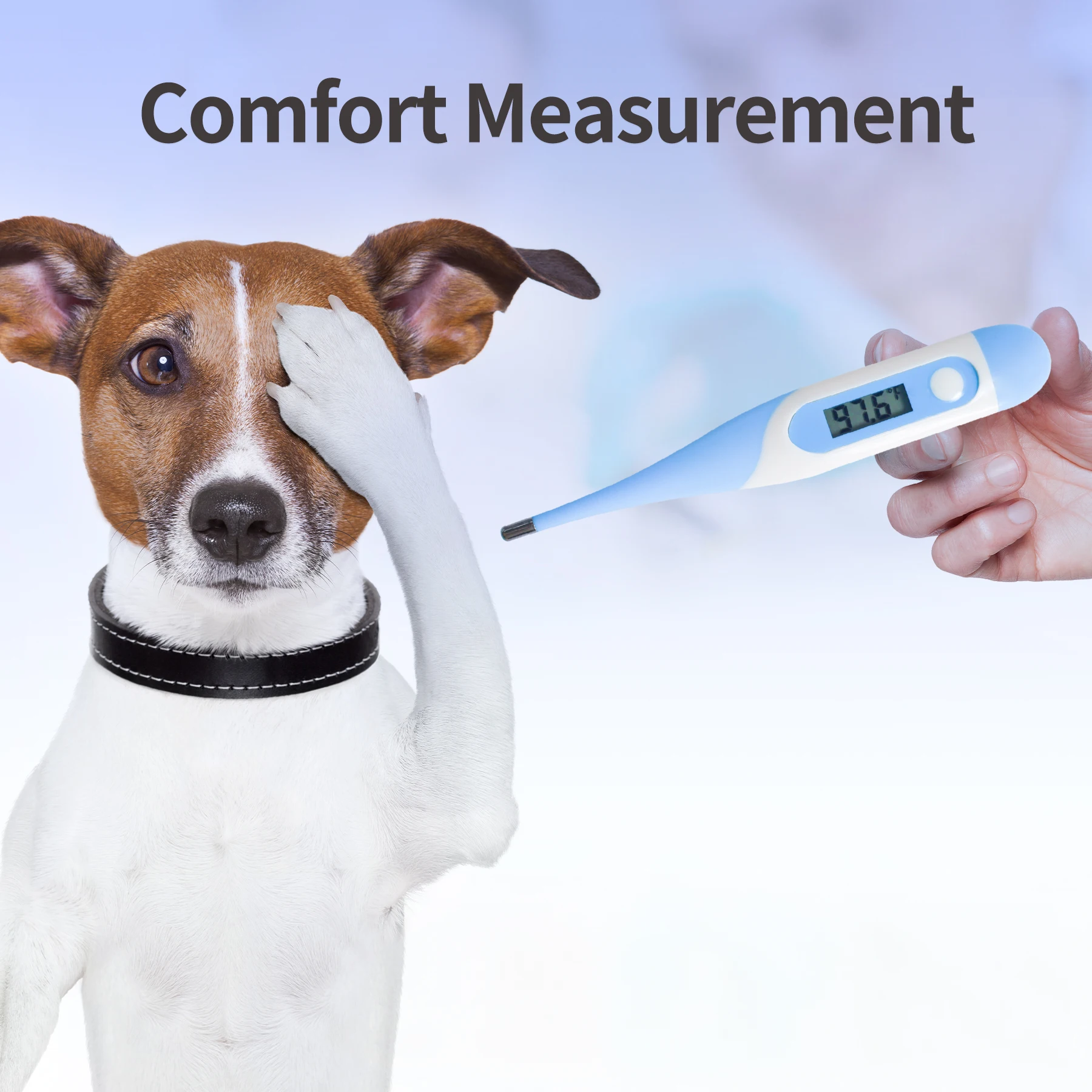 CONTEC  Human/VET Use  Digital Thermometer Soft Head Temperature Probe Baby Infant Child & Veterinary T15S/ T15S VET