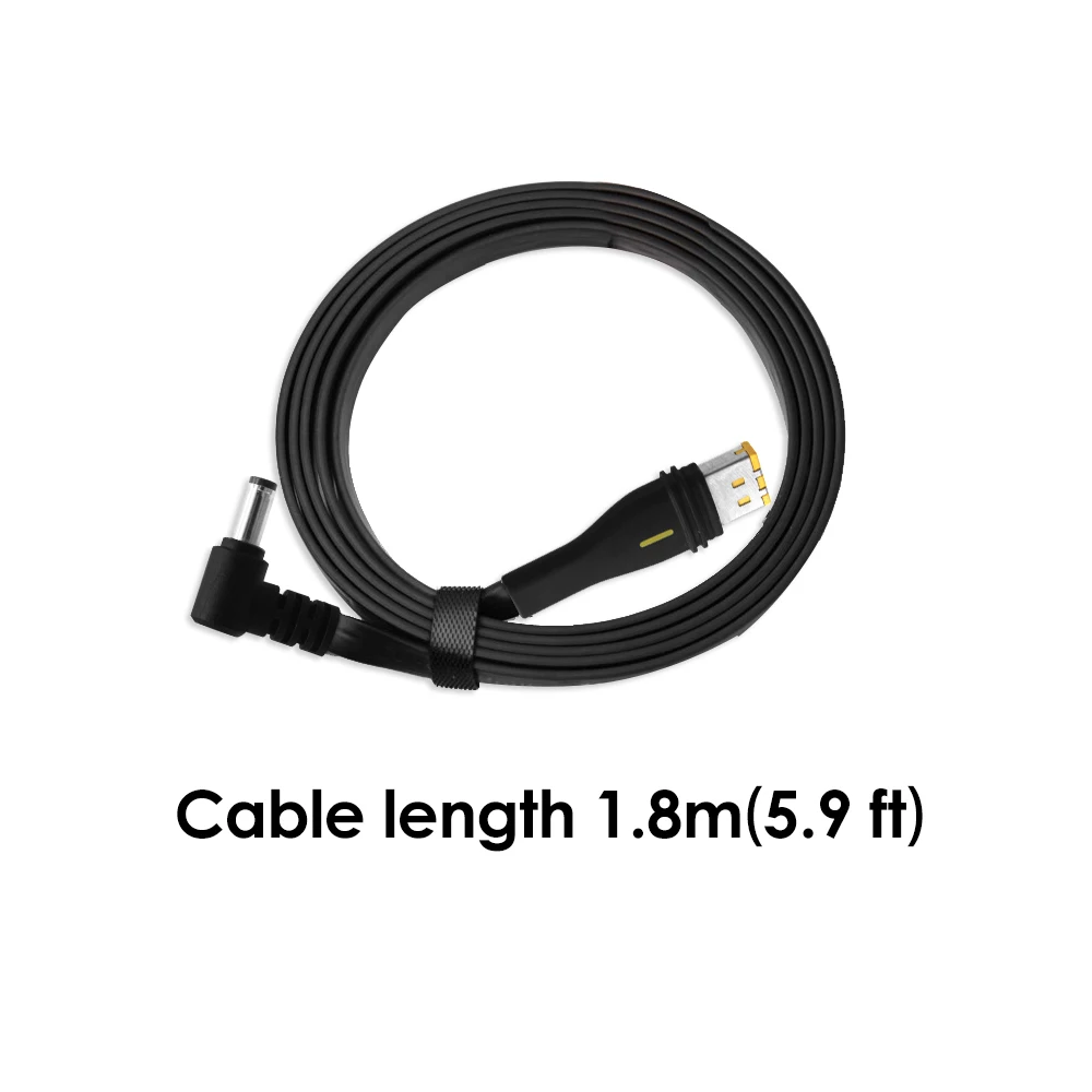 DC Power Cable for ResMed AirMini CPAP, 24V Power Cord for External Battery/Power Bank, 5.5x2.1mm Portable Travel Adapter