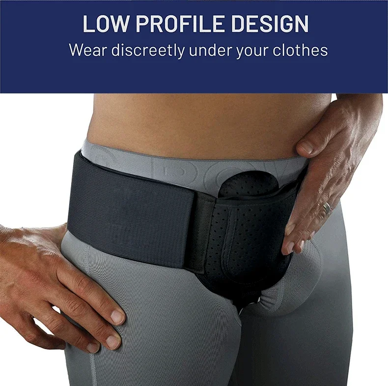 Portable Hernia Gas Belt Adult Soft Breathable Inguinal Support BeltInguinal Hernia Protection Fixed Belt Light Pain Relief New