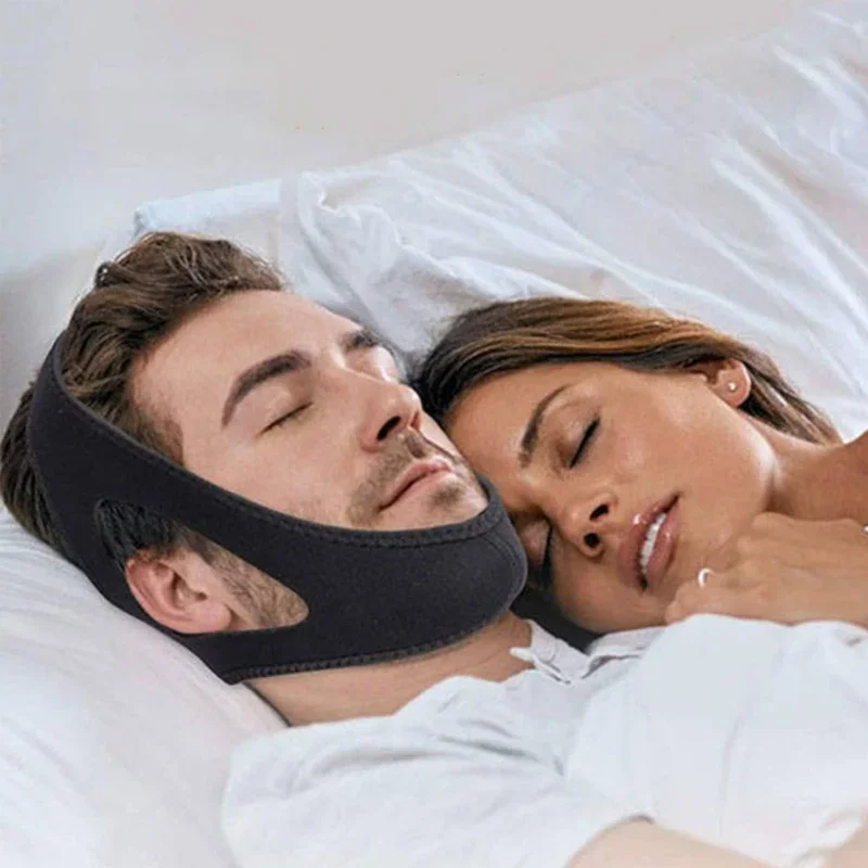Anti Snoring Mouth Guard Belt Adjustable Anti-Snoring Strap Stop Snore Mouthguard Improving Sleeping Snoring Treatment Devices