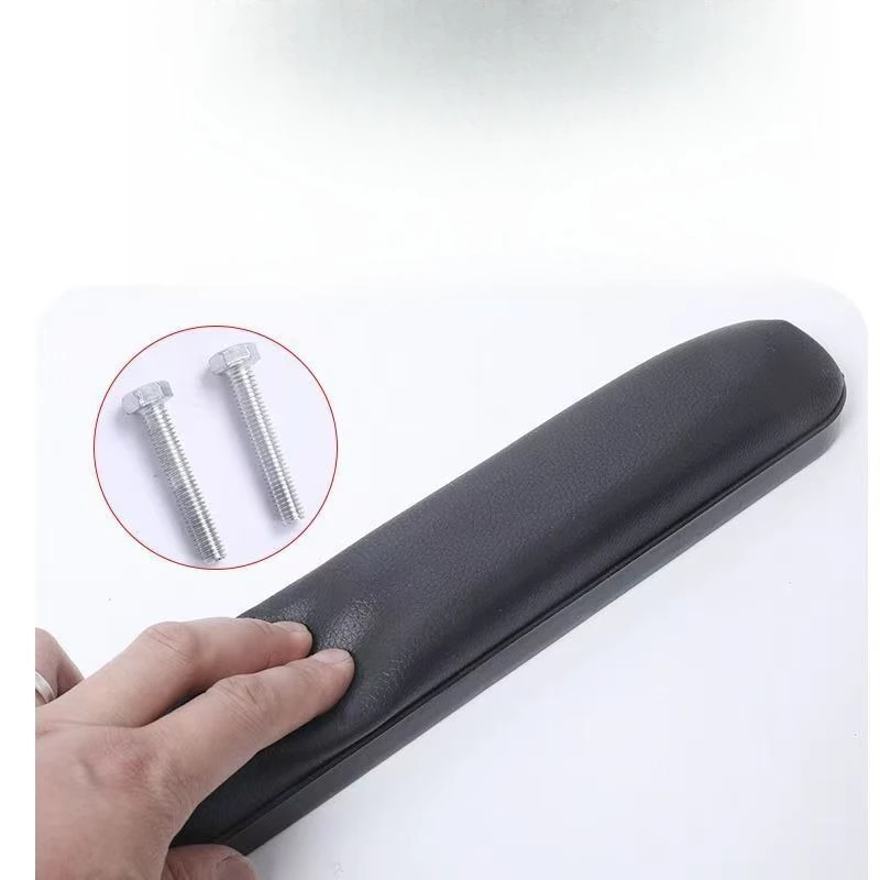 1PC Universal Wheelchair Accessory Screw Pad Armrest Replacement Wheelchair Leather Sponge Waterproof Armrest Pad Accessory