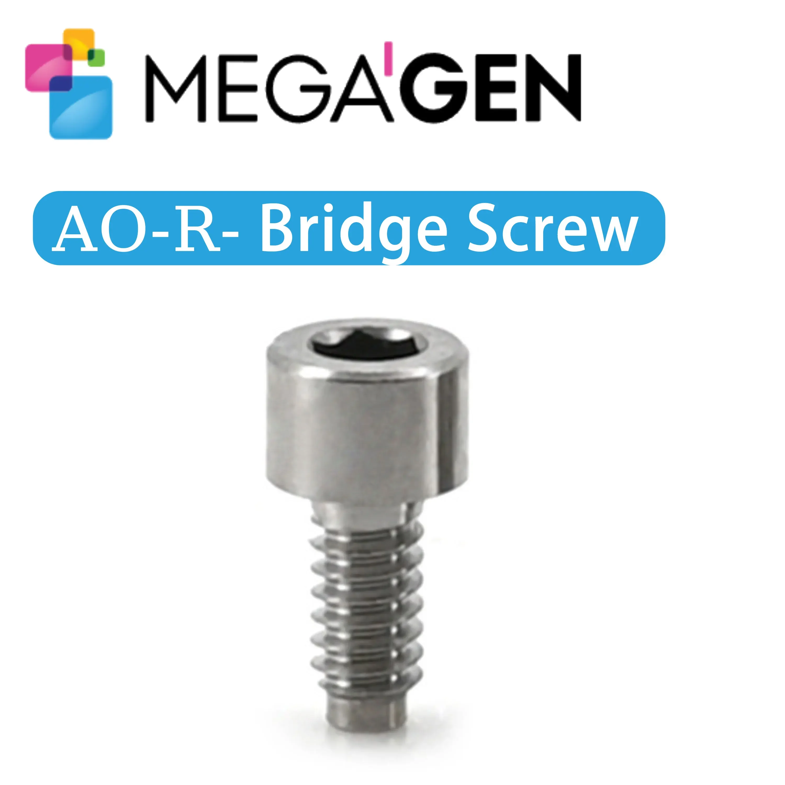 MegaGen AnyOne AO & AnyRidge AR Healing Abutment AO Straight Ti-Base Composite Abutment Dental Implant Prosthetic Components