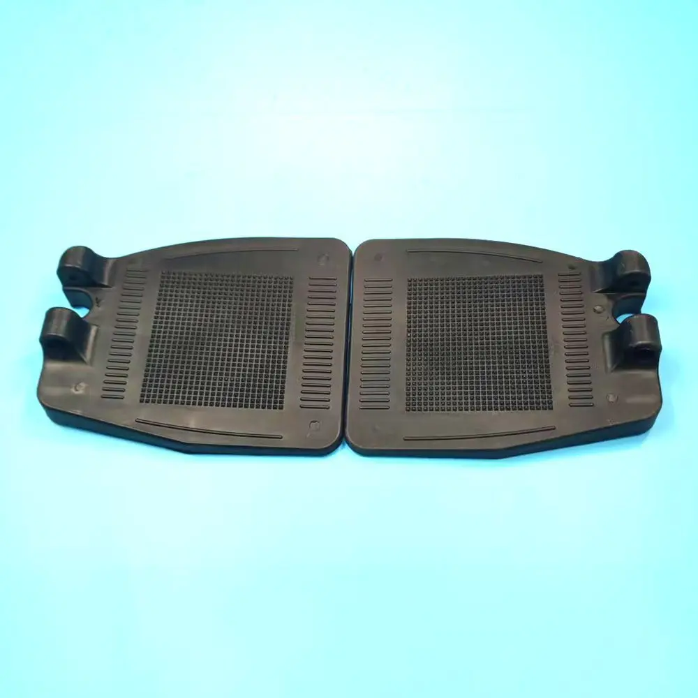 Wheelchair Accessories Pedal Thickened ABS Plastic Aluminum Alloy Footboard Gap Type A Pair Footrest