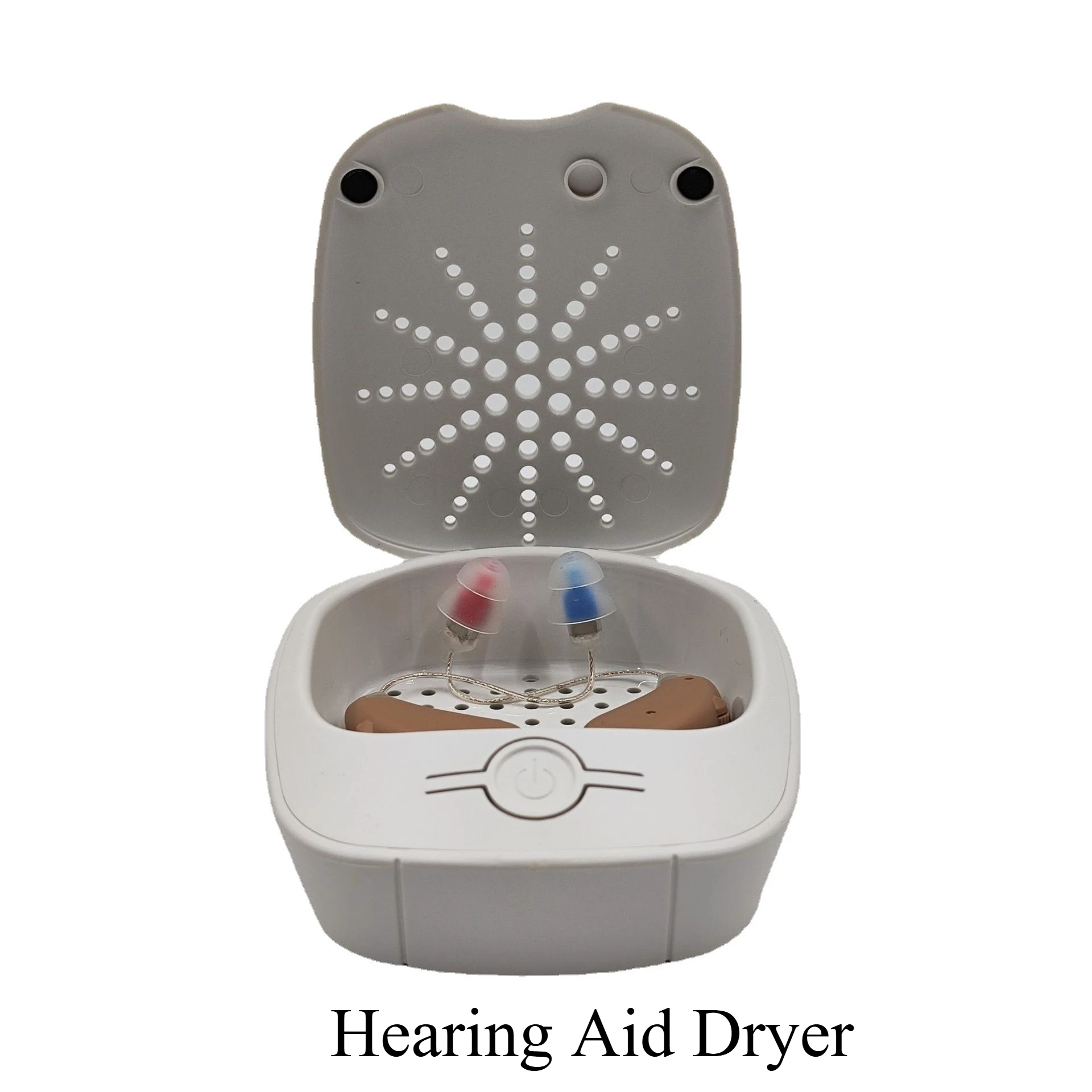 Hearing Aid Dryer Hearing Aid Accessorie for Drying Disinfection Dehumidifying and Maintaining Hearing Aids with USB Plug-in