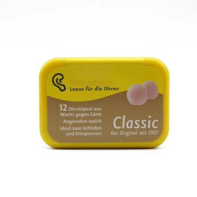 Original Wax Earplugs Classic Comfortable Anti-noise Wax Ear Plugs Traval Sleeping Noise Reduction Sleep Aid Tool