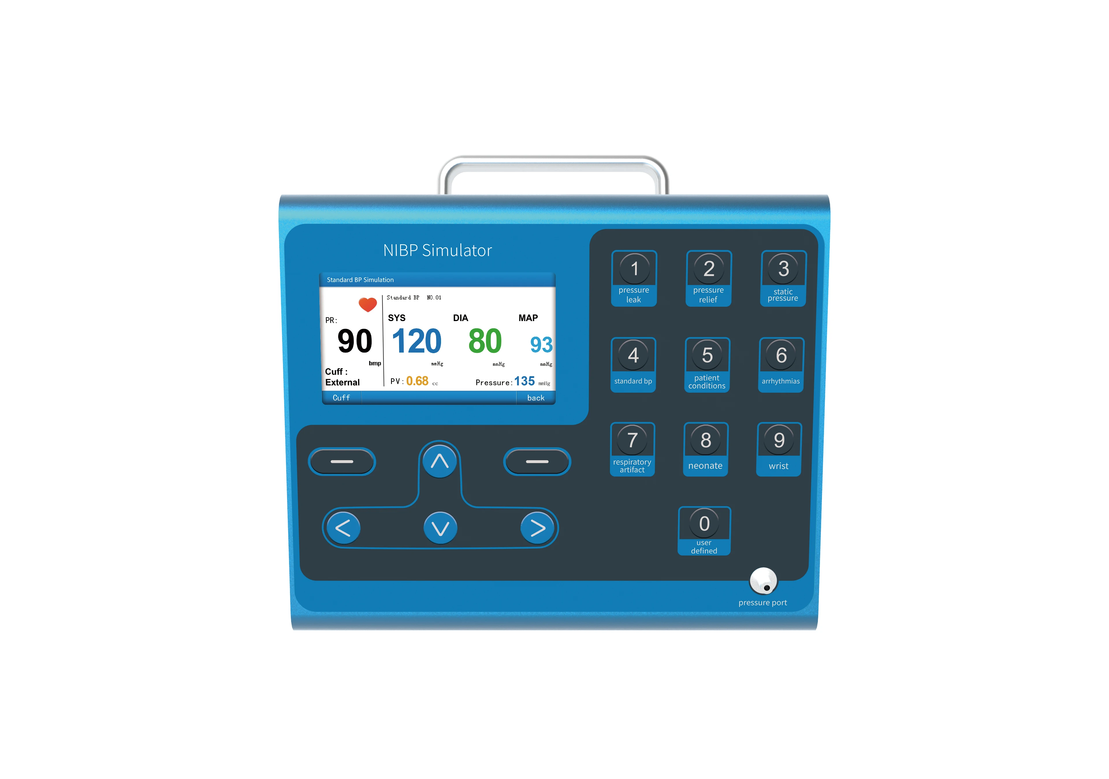 CONTEC MS200 NIBP Simulator Non-Invasive Blood Pressure simulation COLOR LCD,New