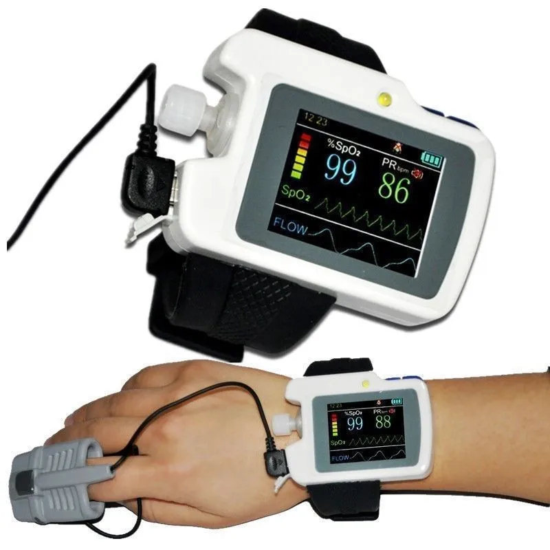 CONTEC Sleep Apnea Screening Monitor RS01/RS10 - Snoring Syndrome Home Care Device for Sleep Apnea Monitoring