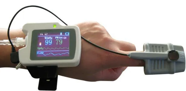CONTEC Sleep Apnea Screening Monitor RS01/RS10 - Snoring Syndrome Home Care Device for Sleep Apnea Monitoring