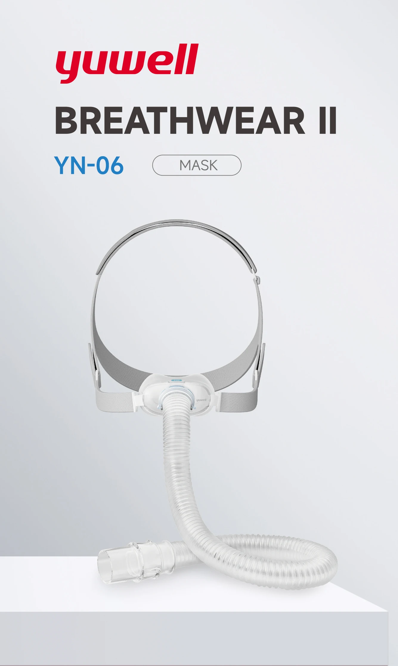 Yuwell Nasal Pillow Mask CPAP Nasal Mask Anti Snoring Sleep Apnea with Headgear  Suitable for Auto CPAP BIPAP Machine OSA CSA