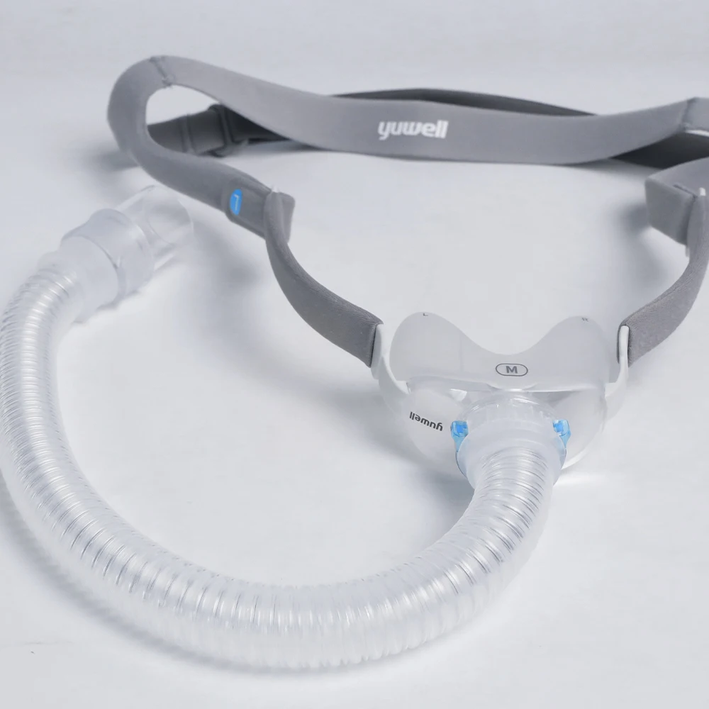 Yuwell Nasal Pillow Mask CPAP Nasal Mask Anti Snoring Sleep Apnea with Headgear  Suitable for Auto CPAP BIPAP Machine OSA CSA