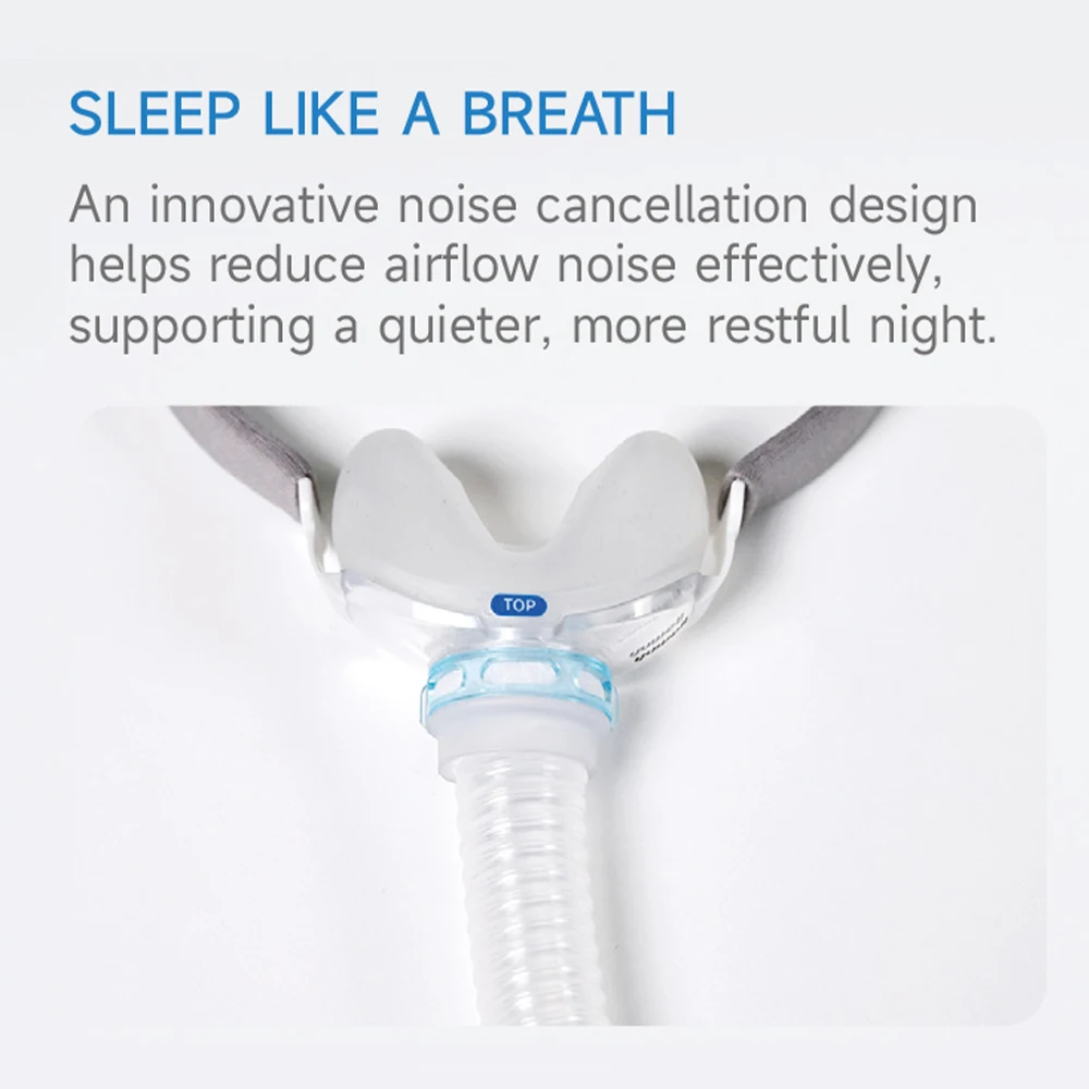 Yuwell Nasal Pillow Mask CPAP Nasal Mask Anti Snoring Sleep Apnea with Headgear  Suitable for Auto CPAP BIPAP Machine OSA CSA