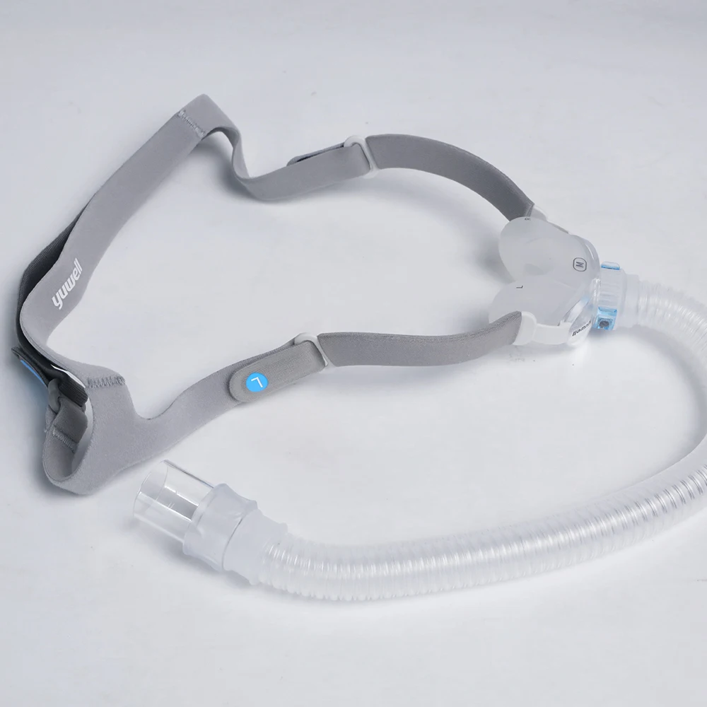 Yuwell Nasal Pillow Mask CPAP Nasal Mask Anti Snoring Sleep Apnea with Headgear  Suitable for Auto CPAP BIPAP Machine OSA CSA