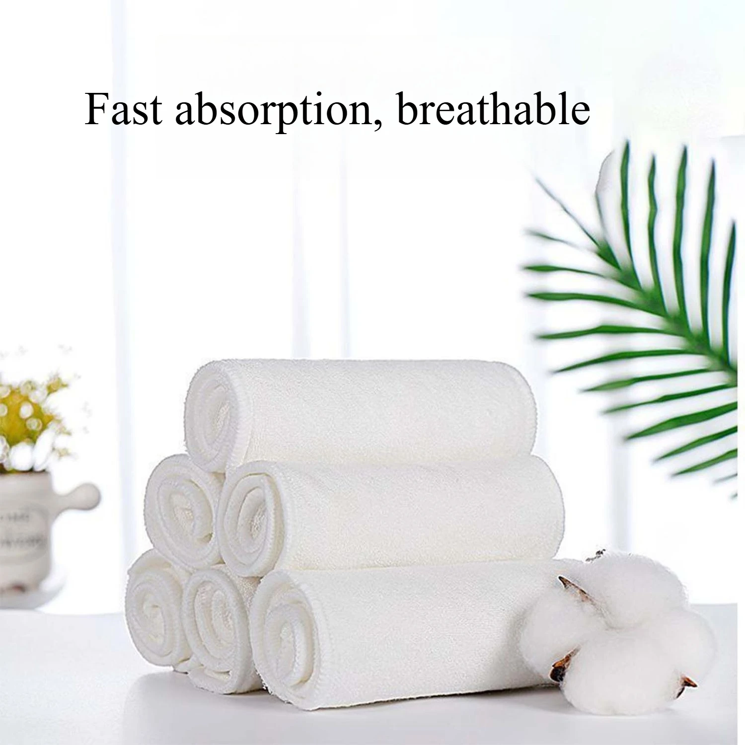 Washable Elderly Diaper Pads Three-layer Breathable Leak-proof Diapers Urine Incontinence Sanitary Cotton Pads Elderly Care Tool