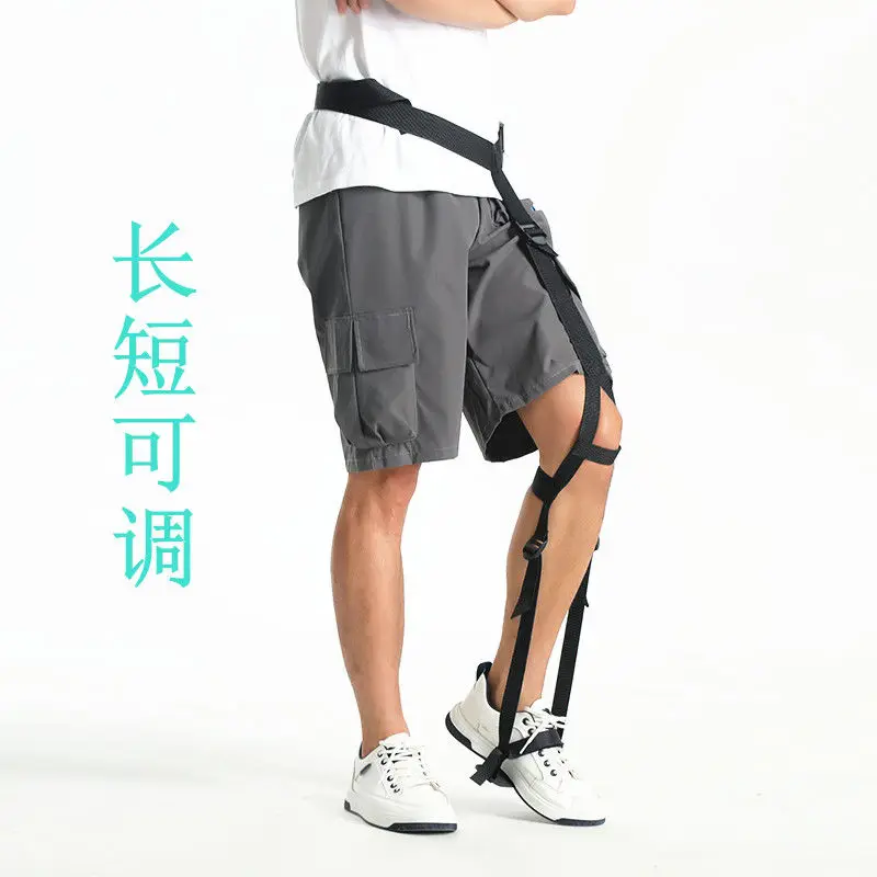Adjustable Elderly Rehabilitation Assistive Walking Belt for Foot Drop Walking Assistance Strip Lift Up Legs Feet Walk Aid Belt
