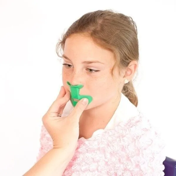 Children Nose Articulator Flute Style Nasal Breathing Exercise Oral Muscle Training Resonance Vocalization Nose Flute