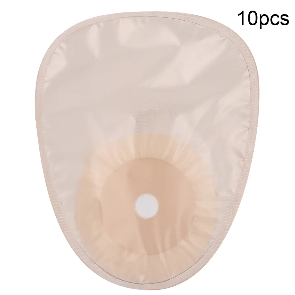 Integrated Ostomy Bags Pouch Stoma Collect Urine Closed Drainable Disposable Colorectal Pouch Paste Fistula Bag Foam Chassis