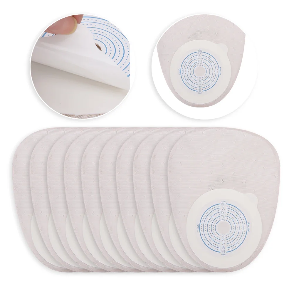 Integrated Ostomy Bags Pouch Stoma Collect Urine Closed Drainable Disposable Colorectal Pouch Paste Fistula Bag Foam Chassis