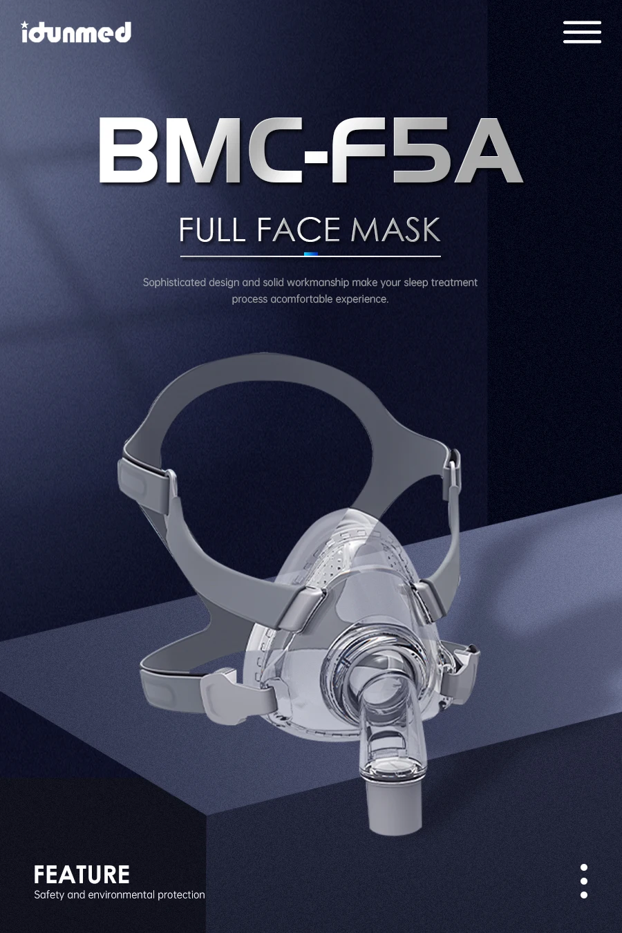 BMC CPAP Full Face Mask F1A F1B F4 F5A With Headgear Silicon Gel Cushions For Auto CPAP Sleep Apnea OSAHS OSAS Snoring People