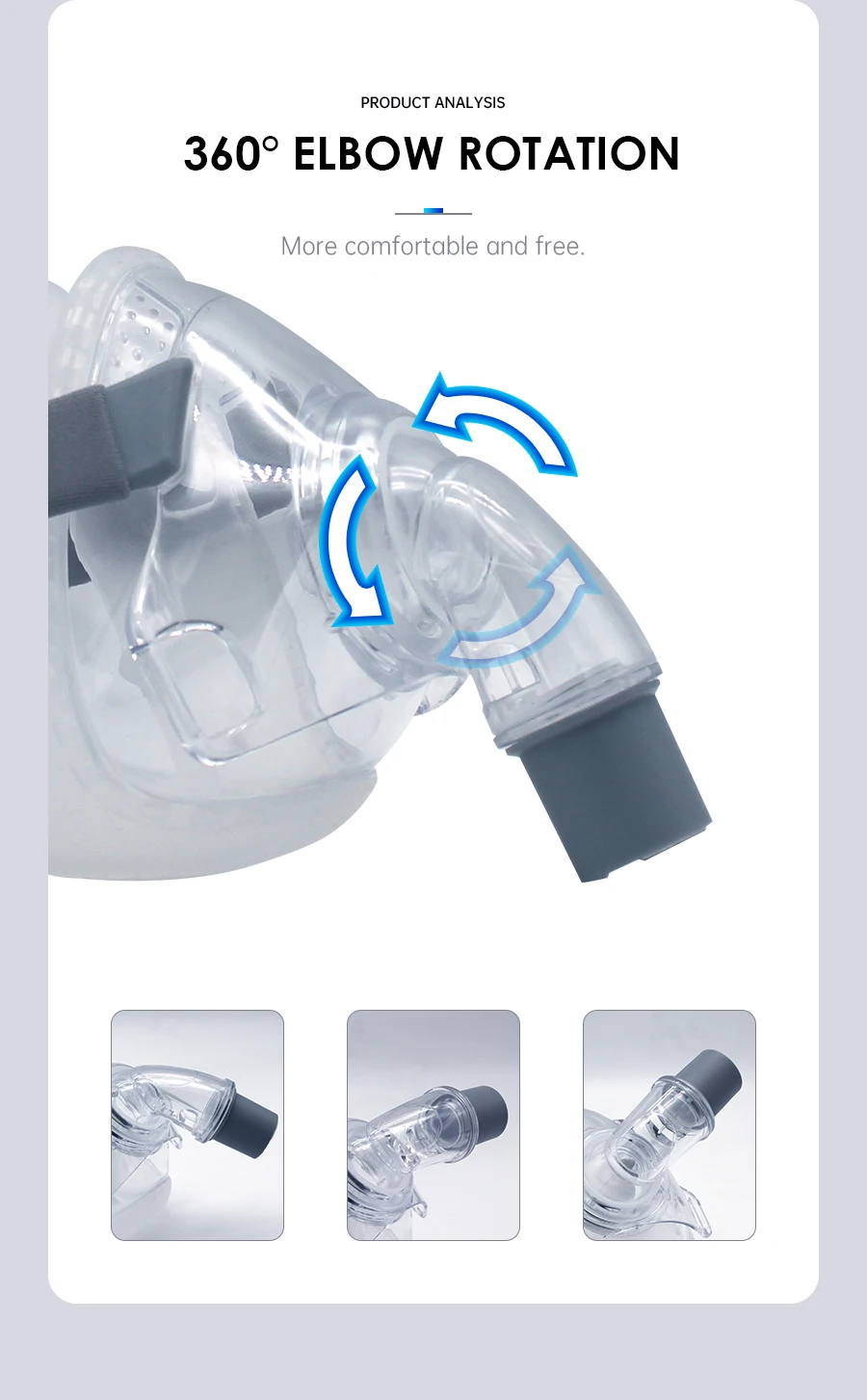 BMC CPAP Full Face Mask F1A F1B F4 F5A With Headgear Silicon Gel Cushions For Auto CPAP Sleep Apnea OSAHS OSAS Snoring People