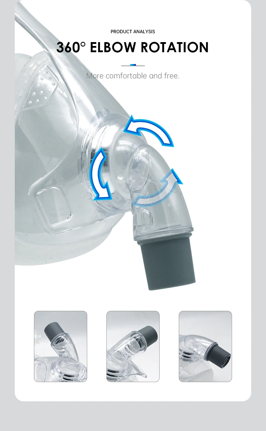 BMC CPAP Full Face Mask F1A F1B F4 F5A With Headgear Silicon Gel Cushions For Auto CPAP Sleep Apnea OSAHS OSAS Snoring People