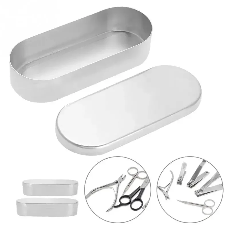 Medical aluminum High Temperature Sterilizer Box Profession acupuncture needle Disinfection Case Tools storage Tray Container