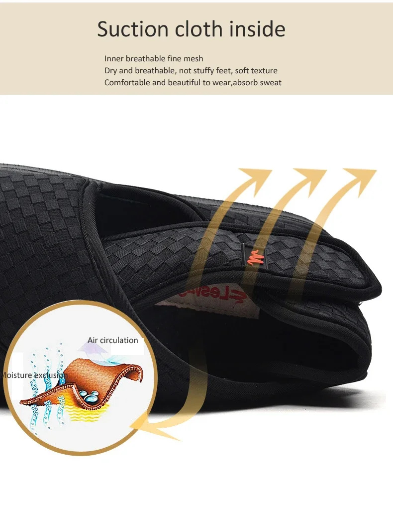 Feet Swollen Pregnant Shoes Breathable Diabetic Widened Thumb Valgus Care Shoes Non-slip Fat Deformation Shoes Women Men