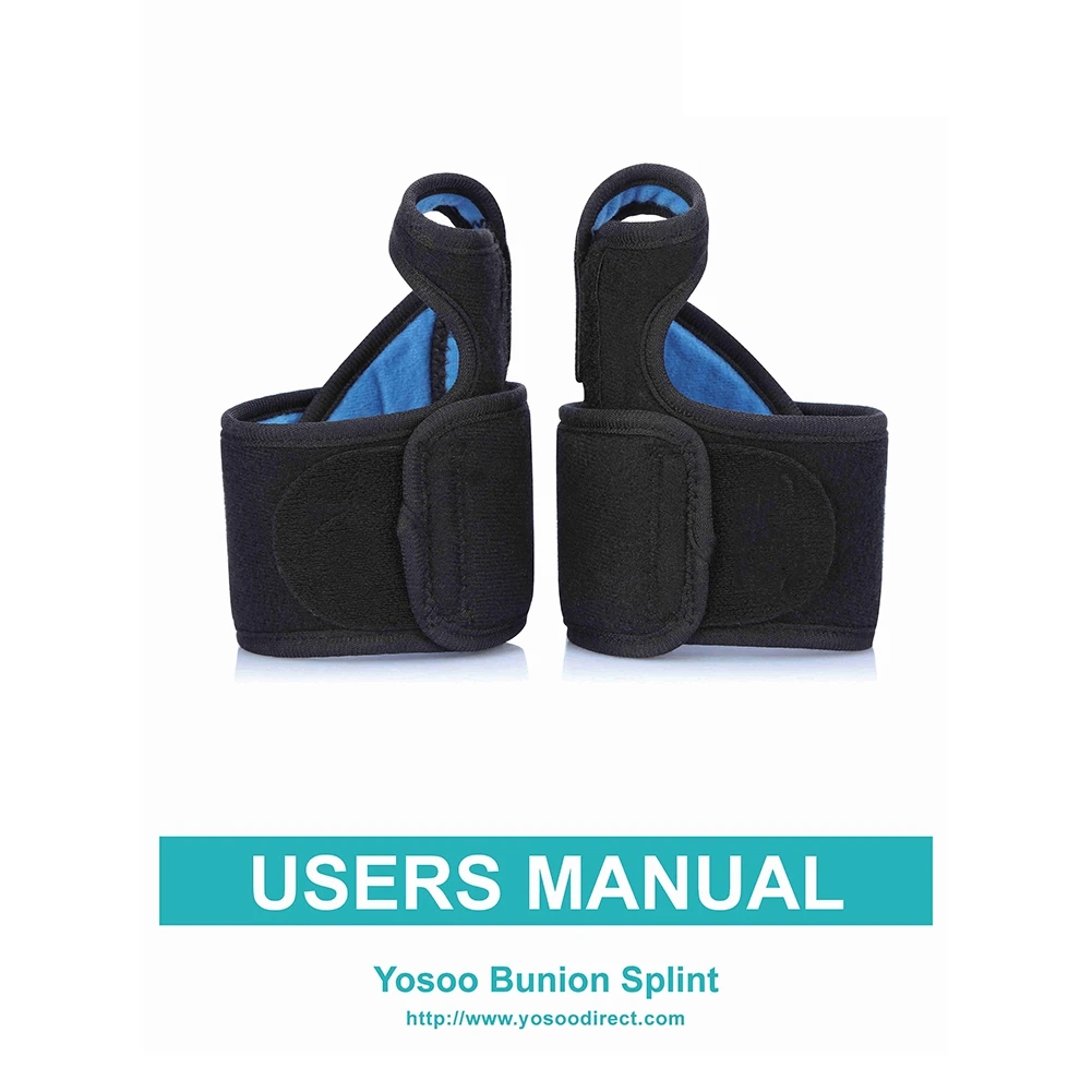 1Pair Adjustable Soft Capsule Splint Support Enhanced Thumb Valgus Corrector Divided Into Left And Right Feet Hallux Valgus Belt